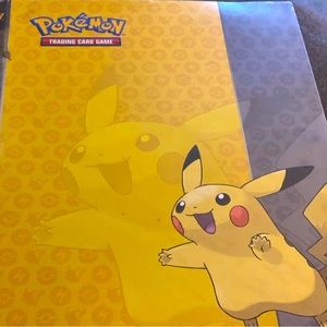 Pokemon Pikachu binder cards